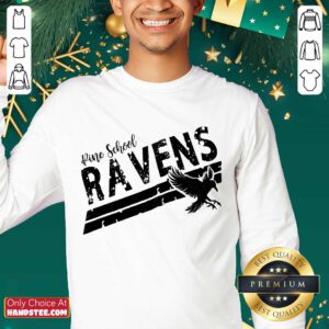 Surprised Rine School Ravens Eagle Sweater