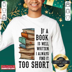 Terrific If A Book Is Well Written A Always Find It Too Short Sweater