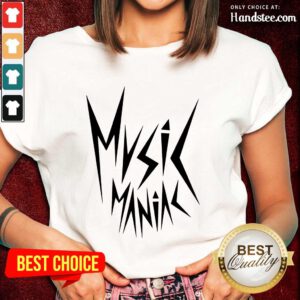 Wonderful Music Maniac Ladies Tee