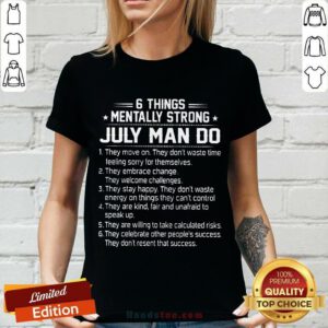 6 Things Mentally Strong July Man Do V-neck