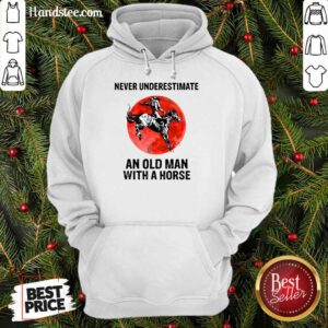 An Old Man With A Horse Hoodie