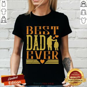 Best Dad Ever V-neck