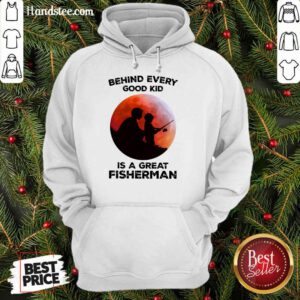 Dad And Son Fishing Is A Great Fisherman Hoodie
