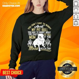 Don't Mess With My Pitbull Sweater