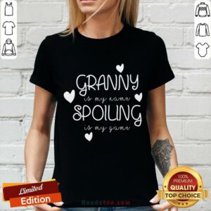 Granny Is My Name Spoiling V-neck