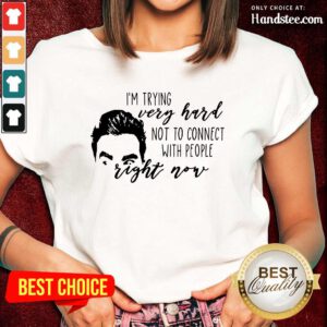 I'm Trying Very Hard Right Now Ladies Tee