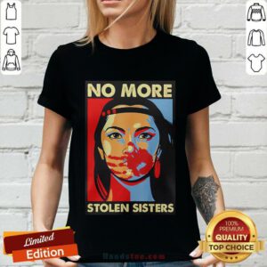 No More Stolen Sisters V-neck