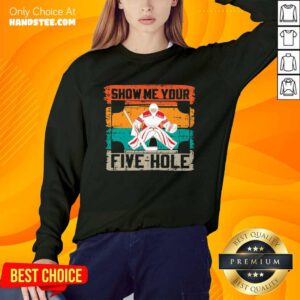 Show Me Your Five Hole Vintage Sweater