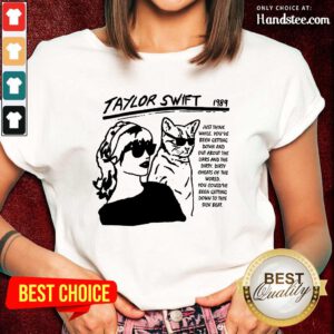 Taylor Swift 1989 With Cat Ladies Tee