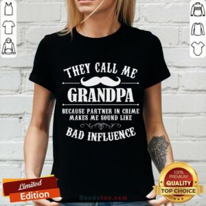 They Call Me Grandpa V-neck