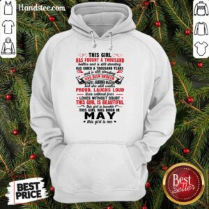 This Girl Is Beautiful May Girl Hoodie