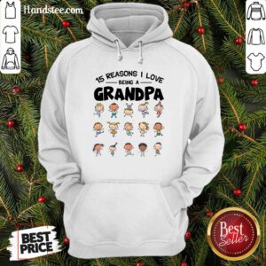 15 Reasons I Love Being Grandpa Hoodie