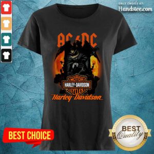 ACDC Harley Davidson Ladies Tee