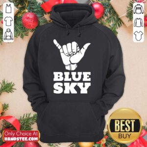 Blue Sky Hand Hoodie