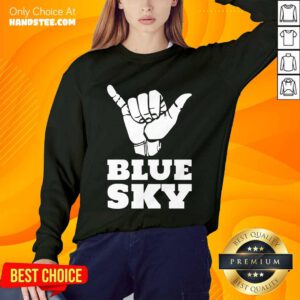 Blue Sky Hand Sweater
