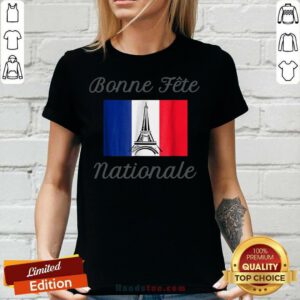 Bonne Fête Nationale V-neck