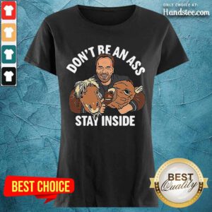 Don’t Be An Ass Stay Inside Ladies Tee