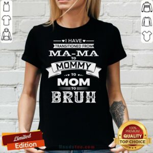 From Mama To Mommy Bruh V-neck