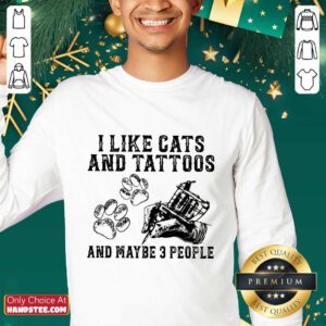 I Like Cats And Tattoos Sweater