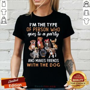 I’m The Type With The Dog V-neck