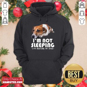 Jack Russell I'm Not Sleeping Hoodie