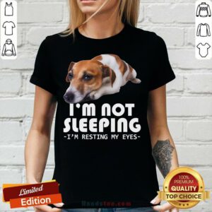 Jack Russell I'm Not Sleeping V-neck