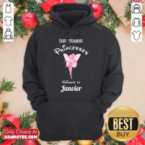 Princesses Naissent En Janvier Hoodie