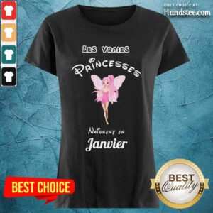 Princesses Naissent En Janvier Ladies Tee