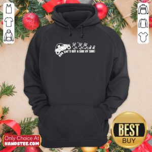 Run She's Got A Side By Side Hoodie