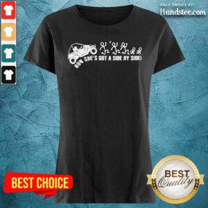 Run She's Got A Side By Side Ladies Tee