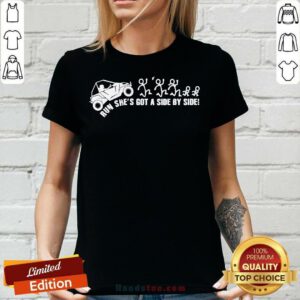 Run She's Got A Side By Side V-neck