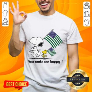 Snoopy You Make Me Happy Shirt