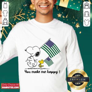 Snoopy You Make Me Happy Sweater