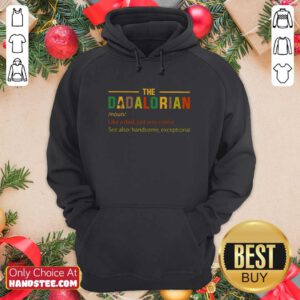 The Dadalorian Noun Vintage Hoodie