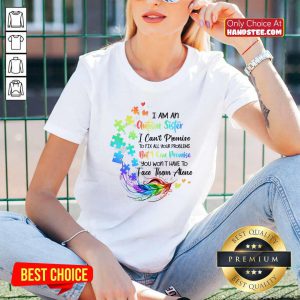 I Am An Autism Sister But I Can Promise Won't Have To Face Alone V-neck