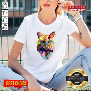 Fox Mosaic Color V-neck
