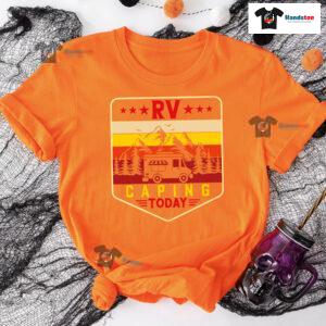 RP Caping Today Camping Car Vintage T-Shirt