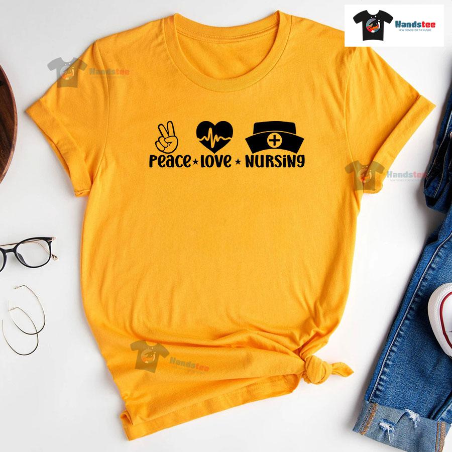 Peace Love Nursing T-Shirt