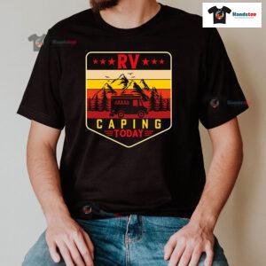 RP Caping Today Camping Car Vintage T-Shirt