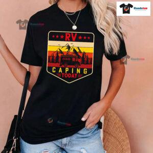 RP Caping Today Camping Car Vintage T-Shirt