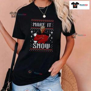 Make It Snow Jean-Luc Picard Star Trek T-Shirt