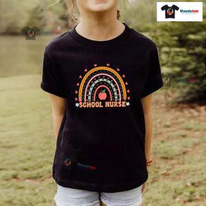 School Nurse Rainbow Future Nurse T-Shirt
