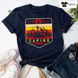 RP Caping Today Camping Car Vintage T-Shirt