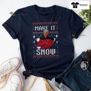 Make It Snow Jean-Luc Picard Star Trek T-Shirt