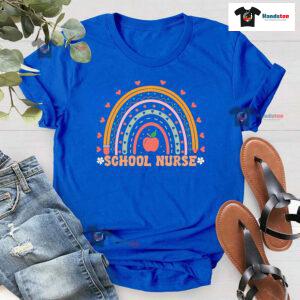 School Nurse Rainbow Future Nurse T-Shirt