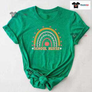 School Nurse Rainbow Future Nurse T-Shirt