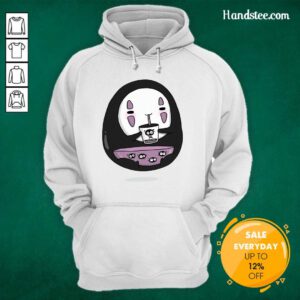 Cute No Face Kaonashi Drinking Bubble Tea hoodie
