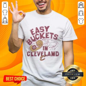 Cavs x Great Lakes Brewing Easy Buckets T-shirt