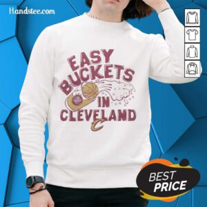 Cavs x Great Lakes Brewing Easy Buckets sweater