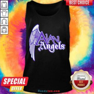 Hot Alan Angels Wing tank-top